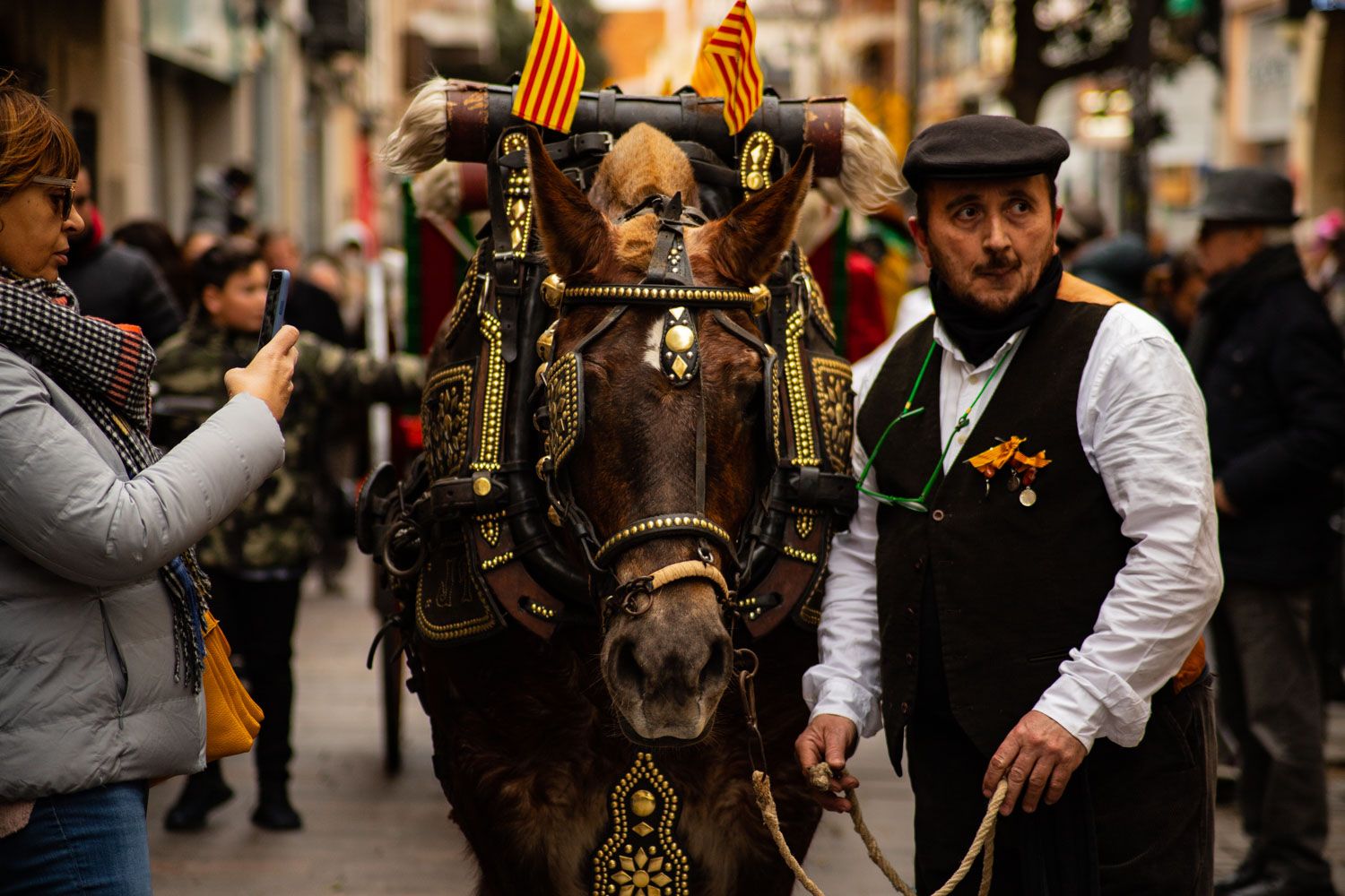 Els tres tombs 2020. Foto: Adrián Gómez