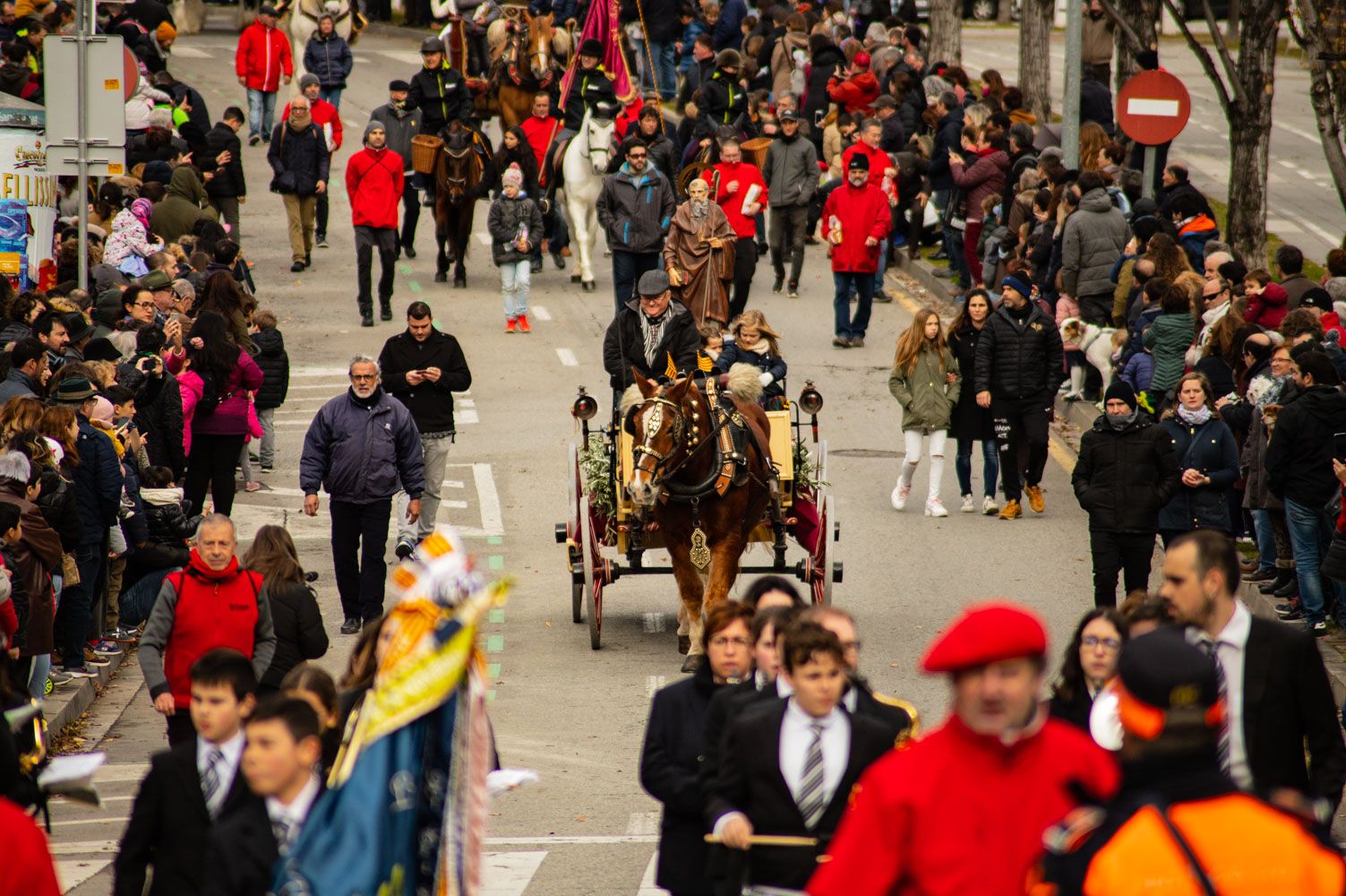 Els tres tombs 2020. Foto: Adrián Gómez