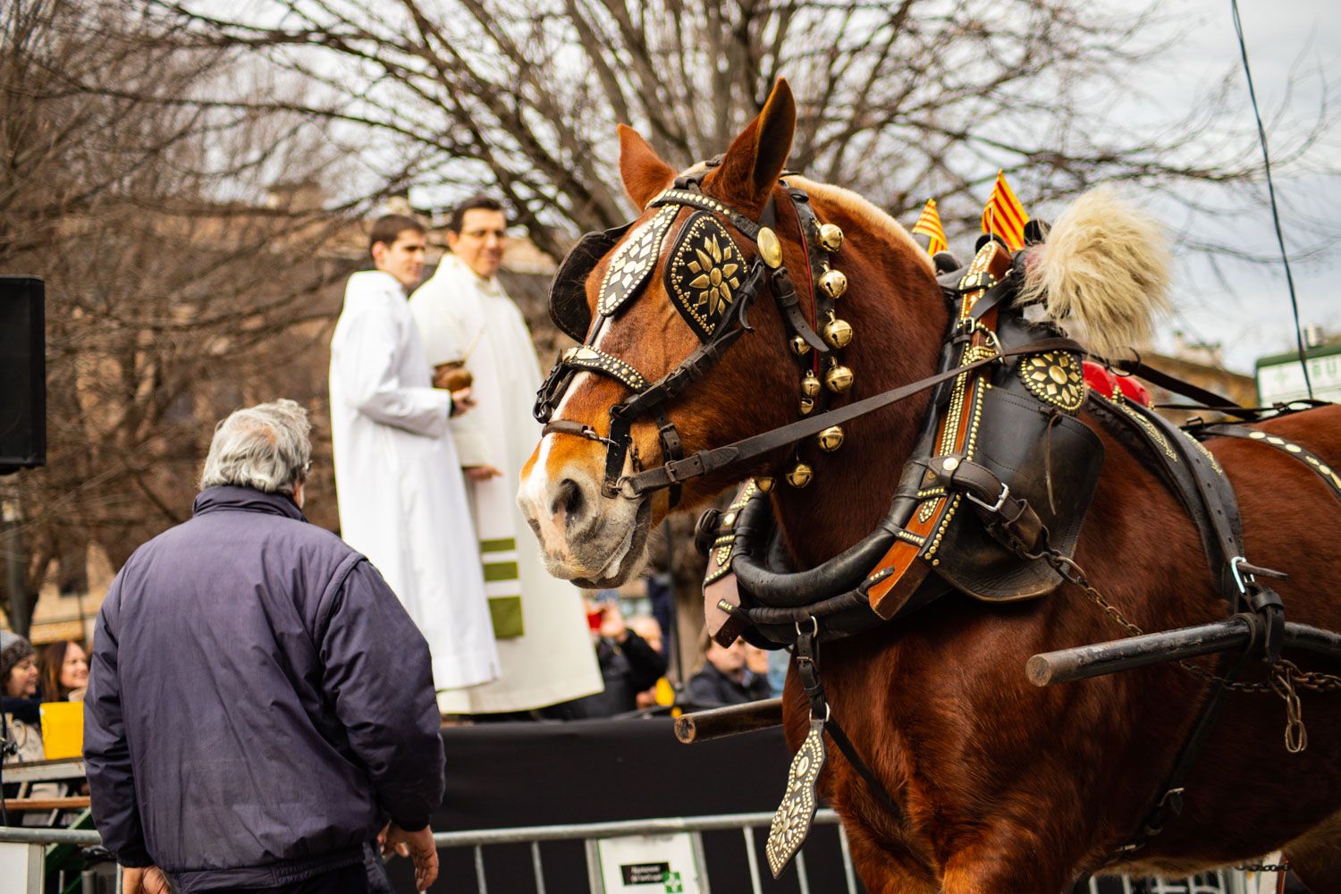 Els tres tombs 2020. Foto: Adrián Gómez