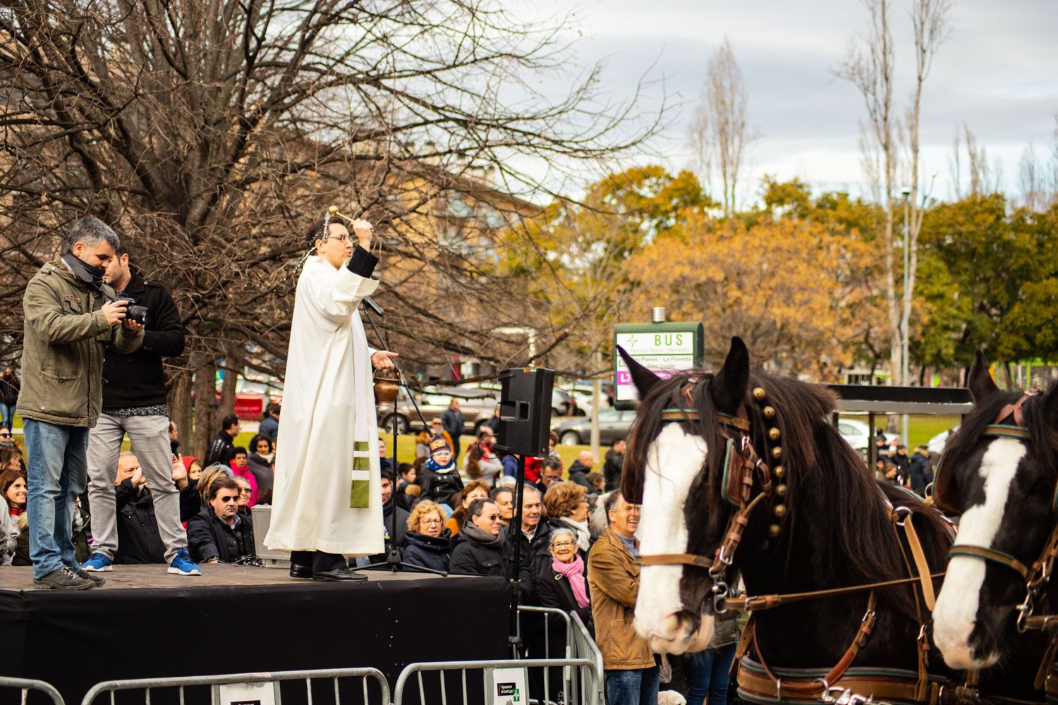 Els tres tombs 2020. Foto: Adrián Gómez