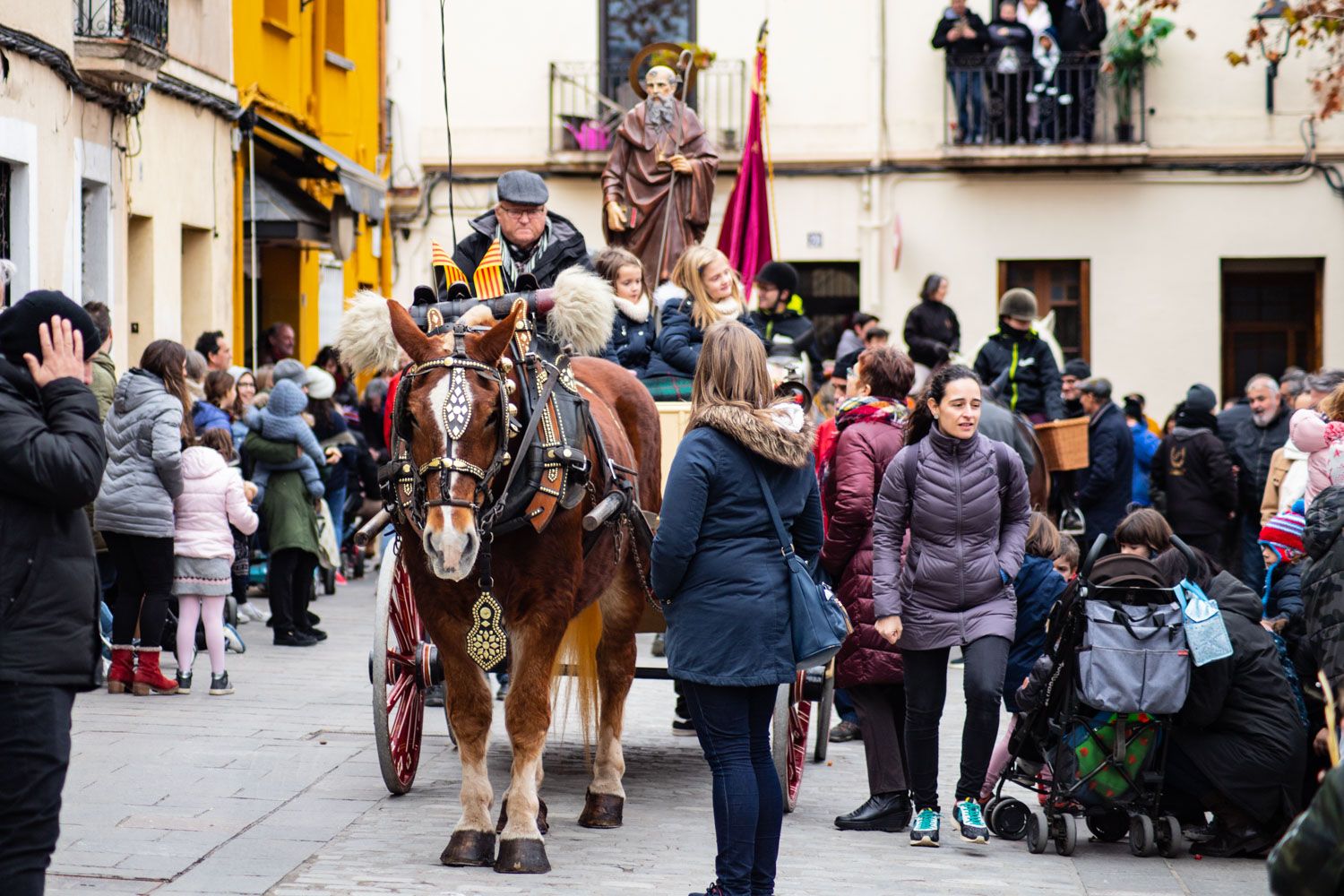 Els tres tombs 2020. Foto: Adrián Gómez