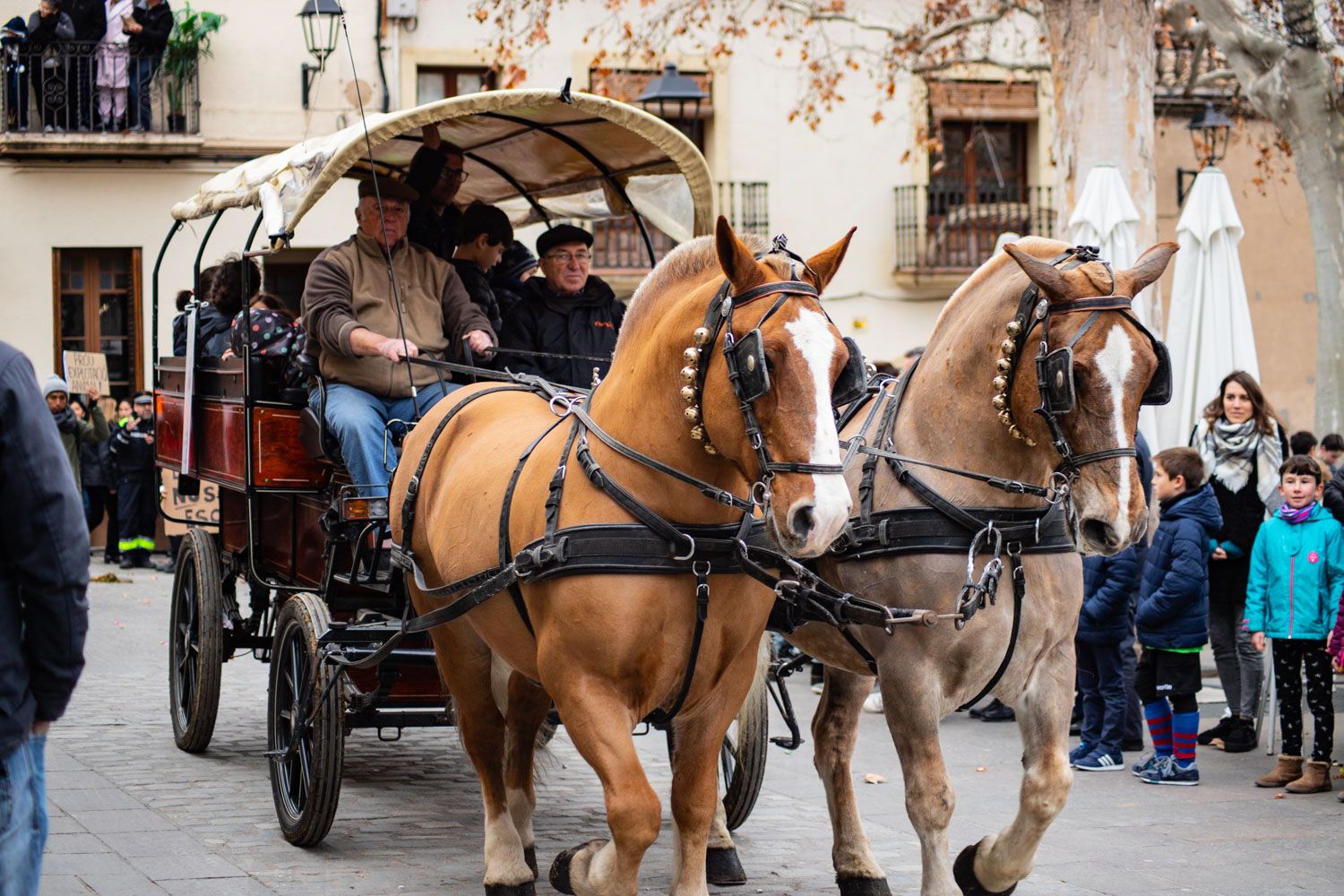 Els tres tombs 2020. Foto: Adrián Gómez