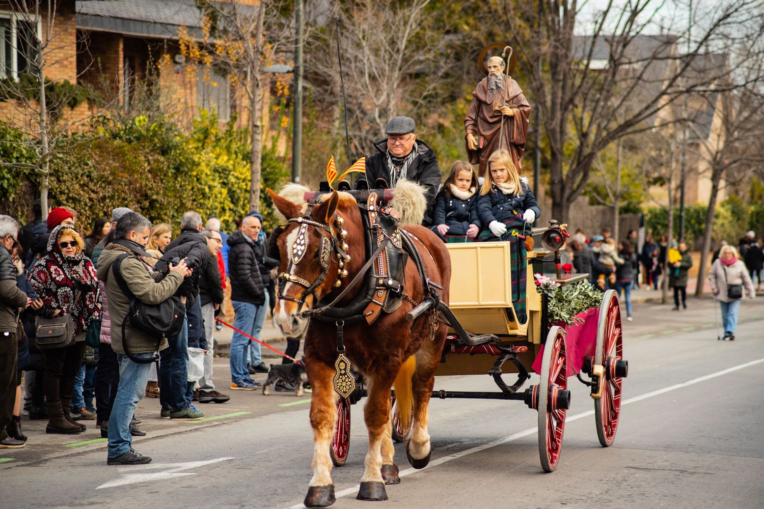 Els tres tombs 2020. Foto: Adrián Gómez