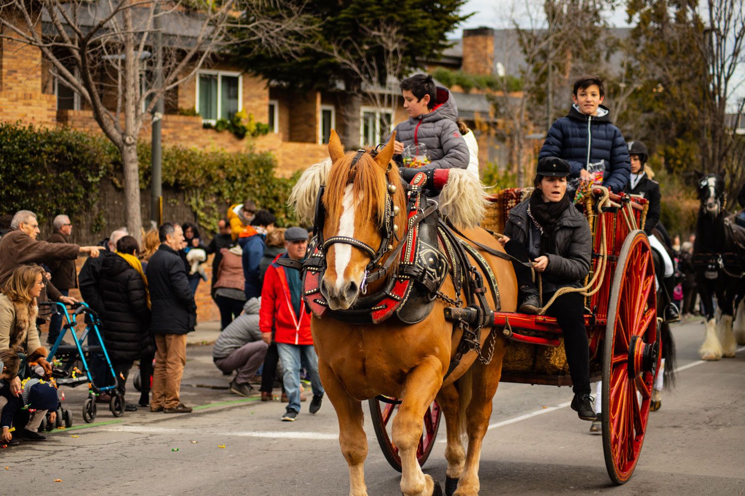 Els tres tombs 2020. Foto: Adrián Gómez