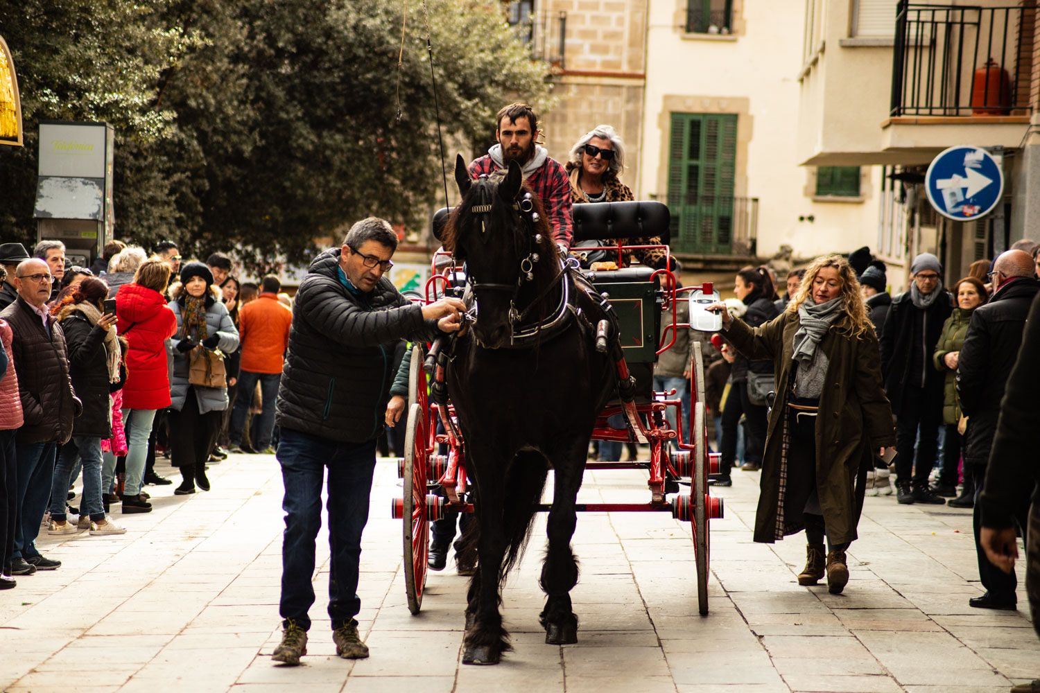 Els tres tombs 2020. Foto: Adrián Gómez