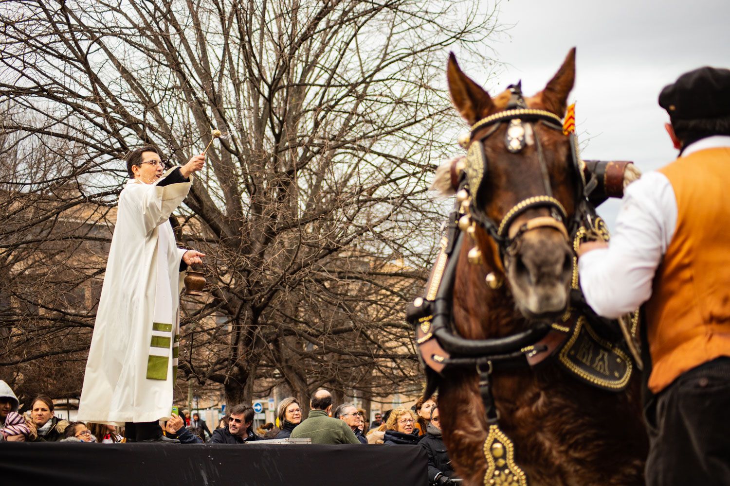 Els tres tombs 2020. Foto: Adrián Gómez