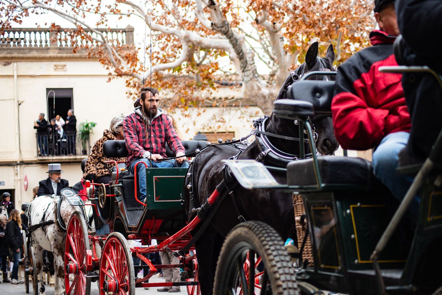 Els tres tombs 2020. Foto: Adrián Gómez