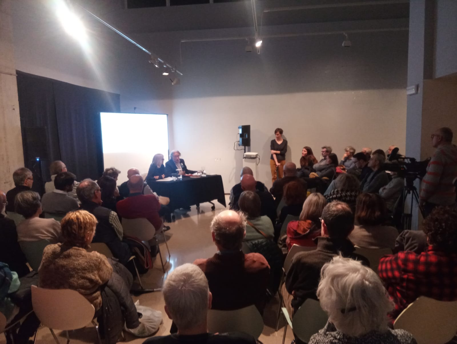 Primera conferència de la segona edició del cicle Enraonar. FOTO: Cedida