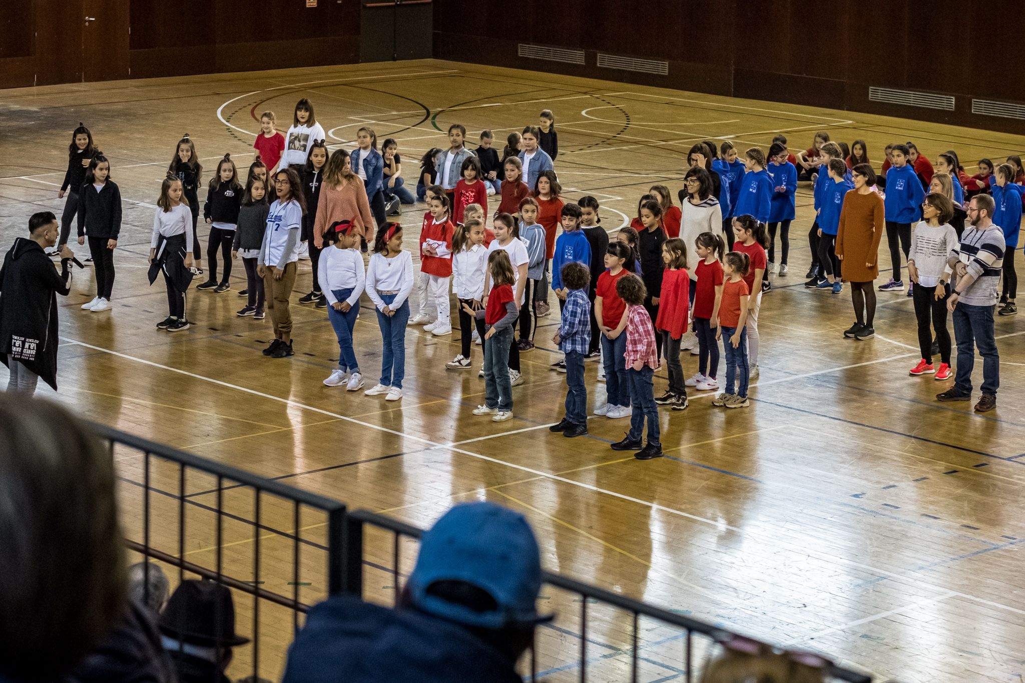 Trobada Local de Dansa al Pavelló. FOTO: Ale Gómez