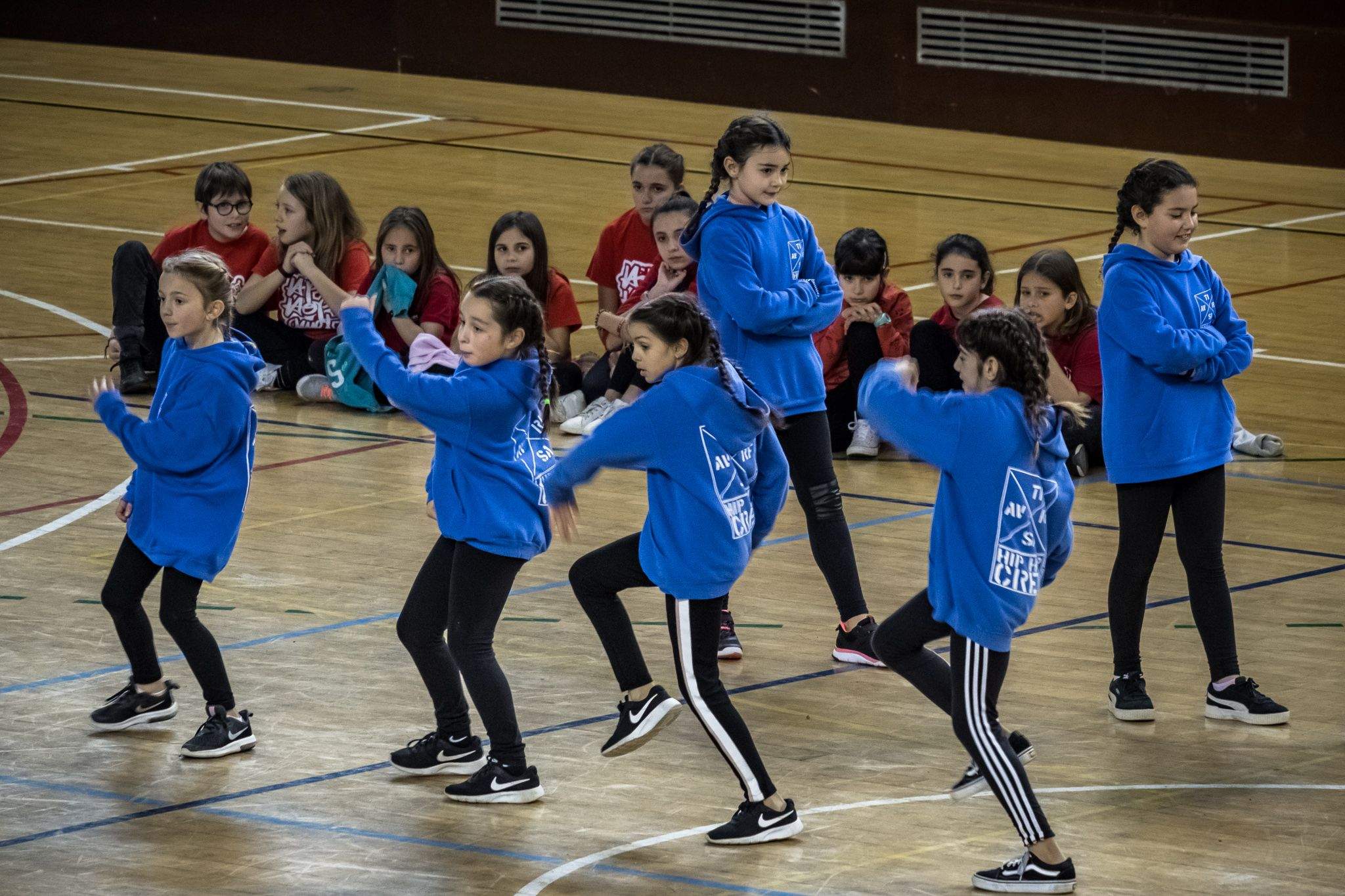 Trobada Local de Dansa al Pavelló. FOTO: Ale Gómez