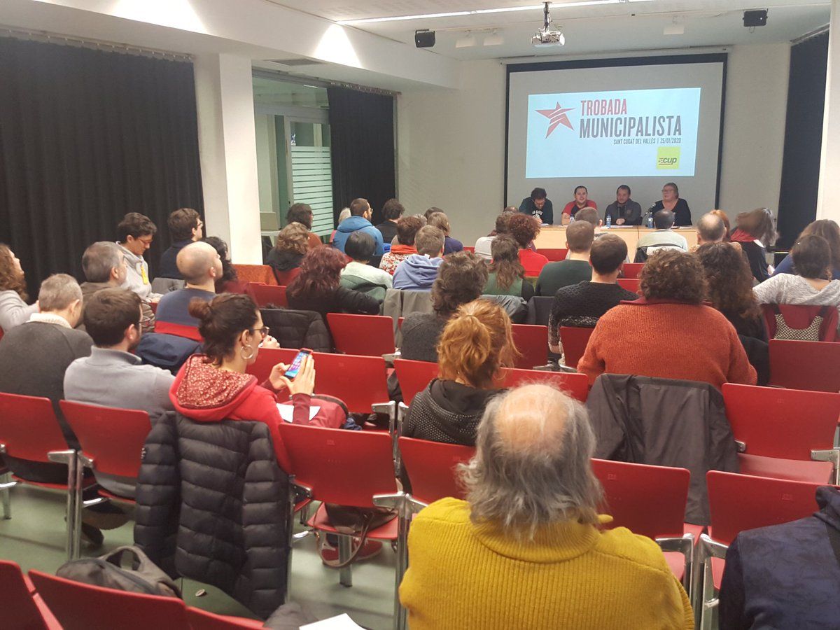 Trobada d'electes a Sant Cugat FOTO: CUP