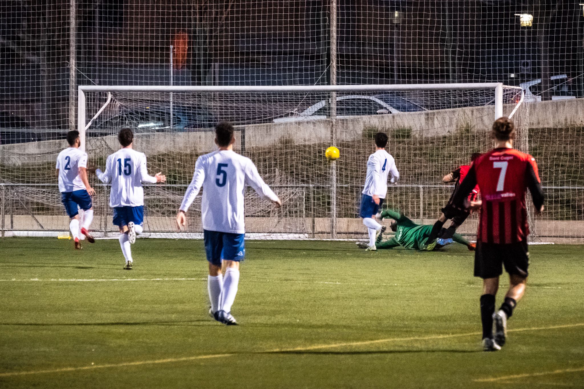 Partit de lliga de futbol masculí: Sant Cugat FC-UE Sitges. FOTO: Ale Gómez