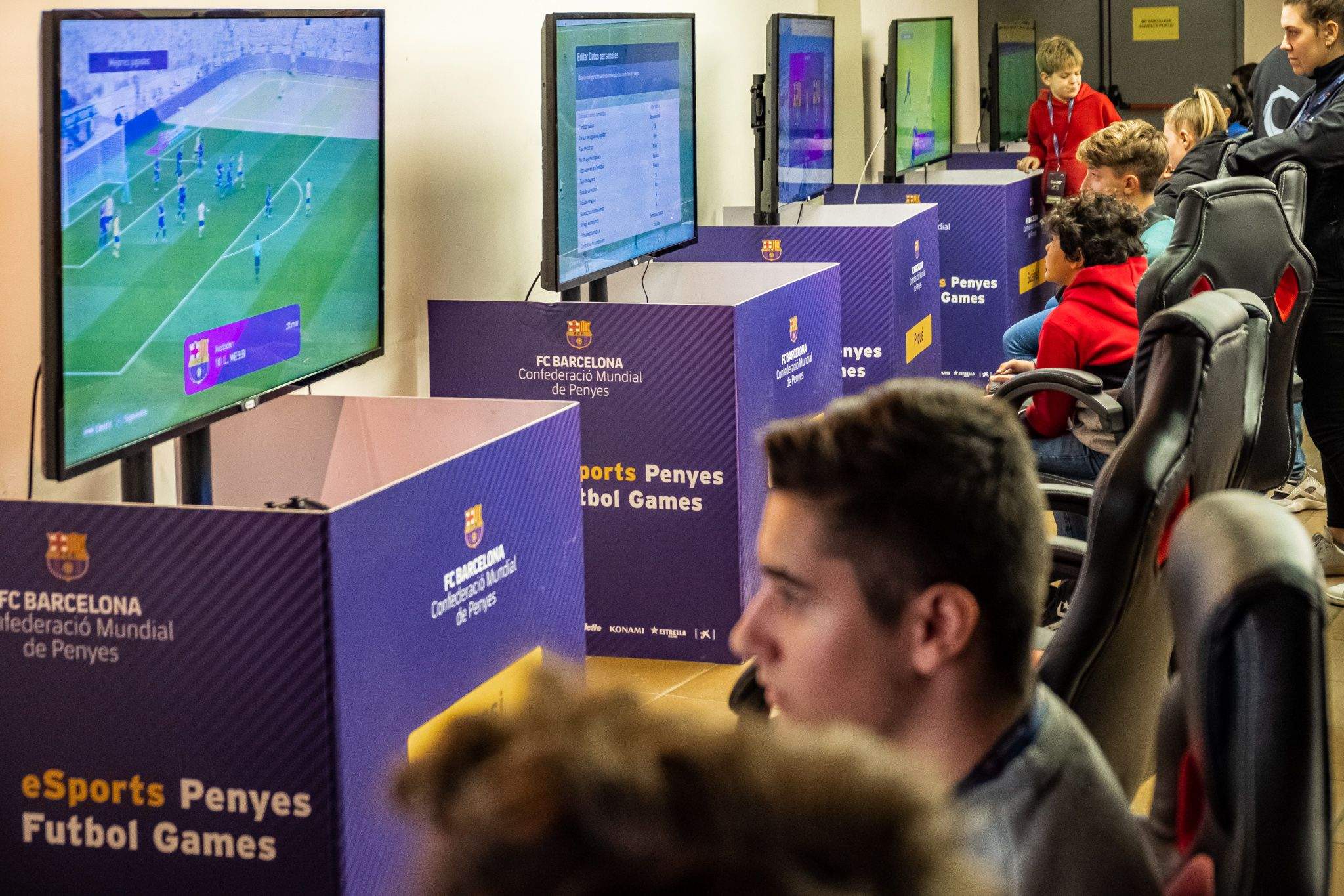 Torneig eSports de les Penyes Futbol Games. FOTO: Ale Gómez