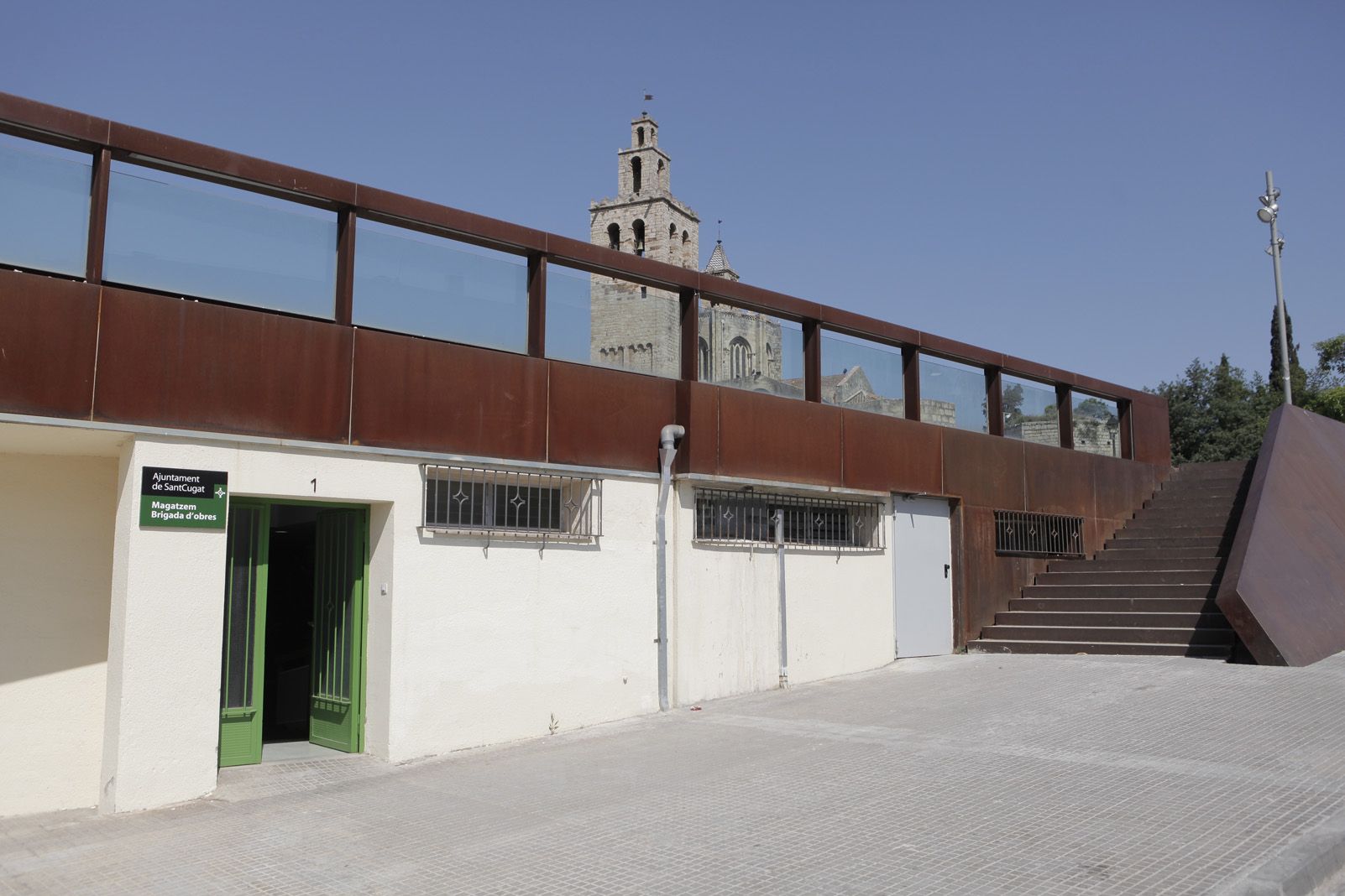 Espai proposat per Junts per Sant Cugat per al Casal. FOTO: Arxiu