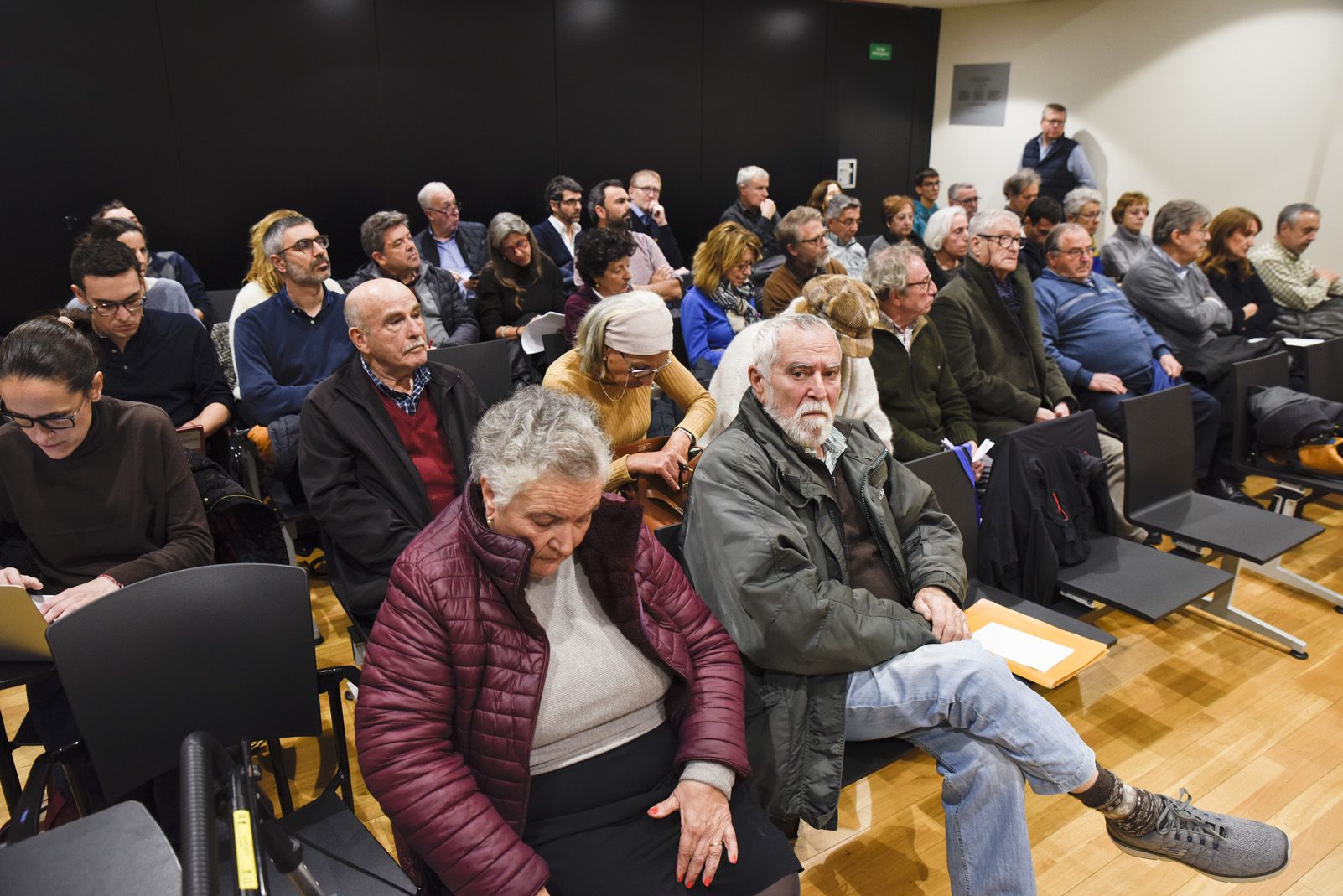 Audiència pública del ple municipal del mes de gener de 2020. FOTO: Bernat Millet