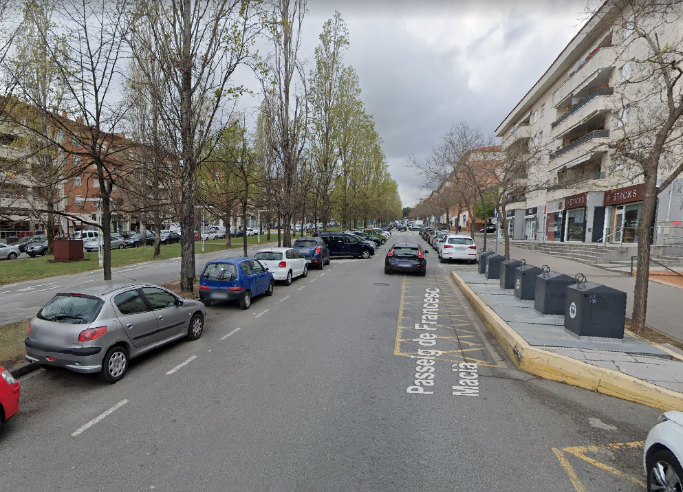 Avinguda de Francesc Macià a Sant Cugat FOTO: Google Maps