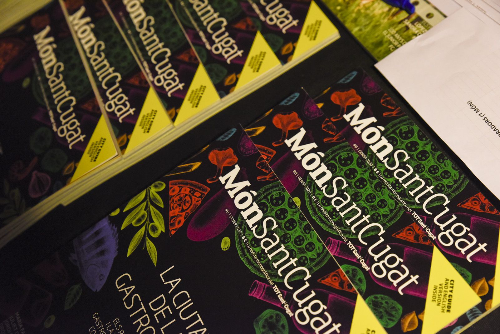 Presentació 8 revista Món Sant Cugat. Foto: Bernat Millet.