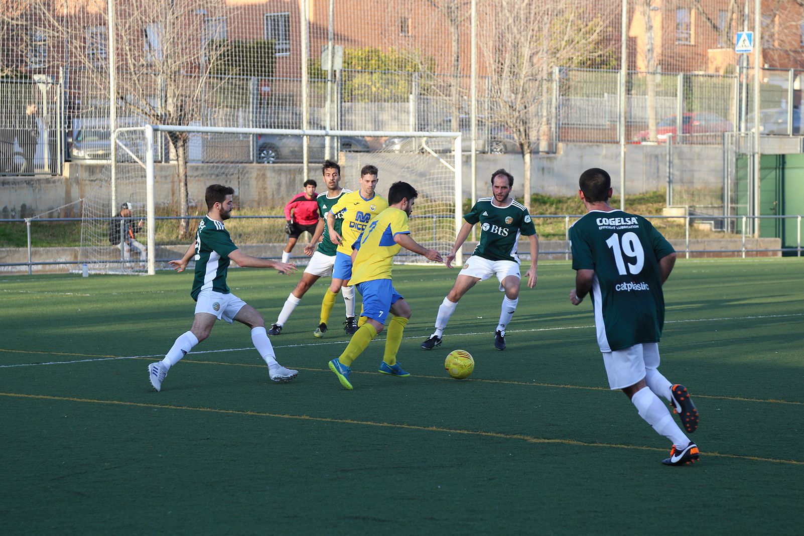 Partit de lliga Valldoreic FC-UD San Mauro. FOTO: Anna Bassa