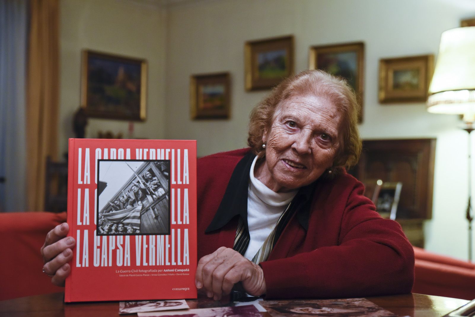 Maria Rosa Campañá és la filla del fotògraf Antoni Campañá. FOTO: Bernat Millet