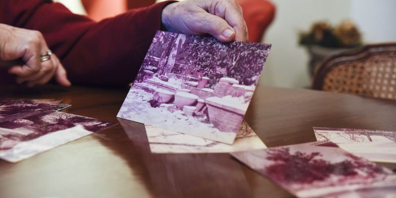 El jardí de la casa on vivien a Sant Cugat. FOTO: Bernat Millet