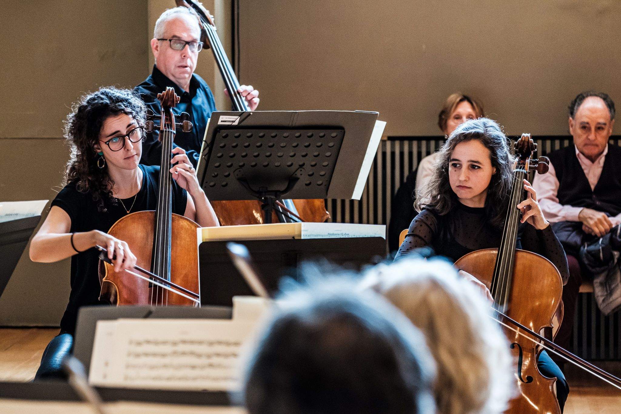 Concert "El violí com a solista" a l'Escola Municipal de Música i el Conservatori Victòria dels Àngels. FOTO: Ale Gómez