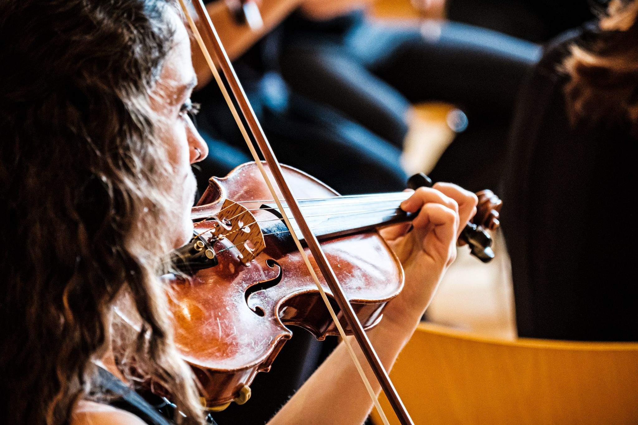 Concert "El violí com a solista" a l'Escola Municipal de Música i el Conservatori Victòria dels Àngels. FOTO: Ale Gómez