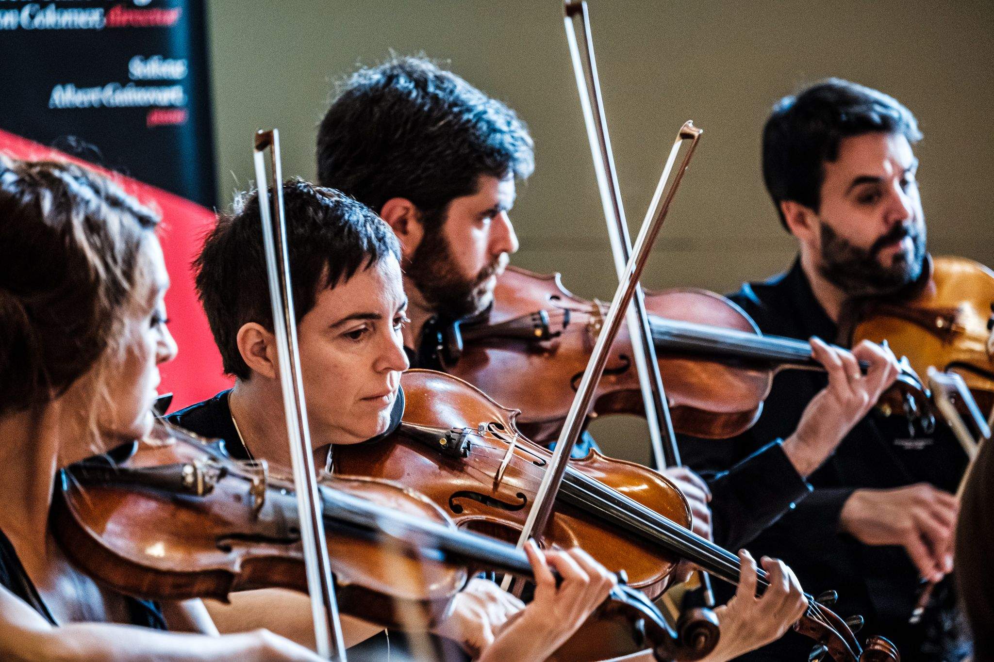 Concert "El violí com a solista" a l'Escola Municipal de Música i el Conservatori Victòria dels Àngels. FOTO: Ale Gómez