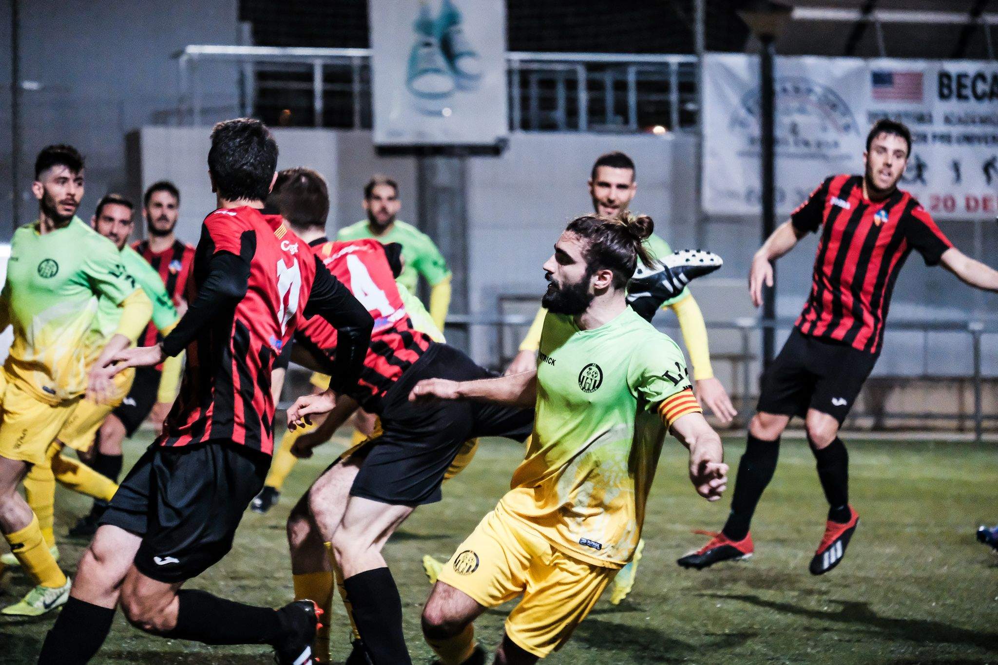 Partit de lliga, Sant Cugat F.C. - Can Buxeres F.C. FOTO: Ale Gómez