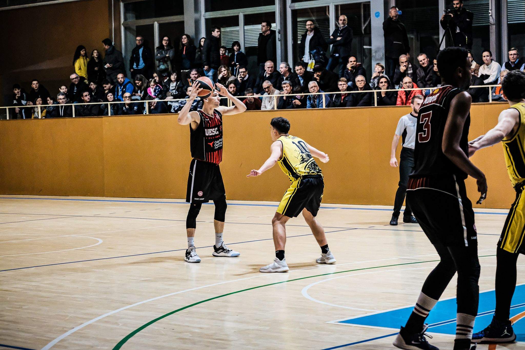 Partit de la Copa Catalunya el U.E. Sant Cugat contra C.H. La Salle Montcada. FOTO: Ale Gómez