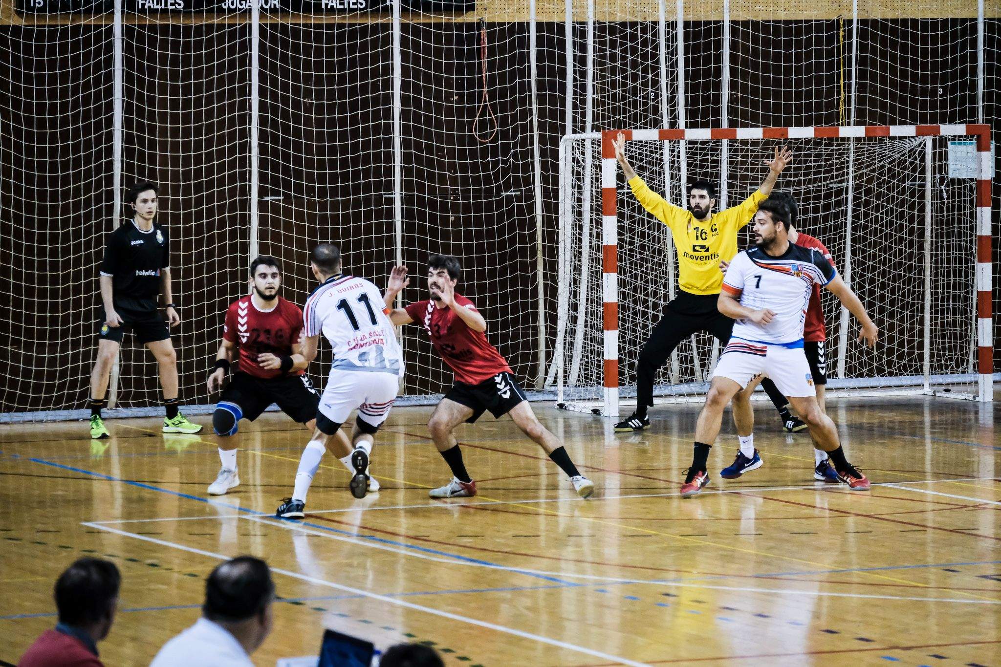 Partit 1a Nacional el C.H. Sant Cugat  contra C.H. La Salle Montcada. FOTO: Ale Gómez