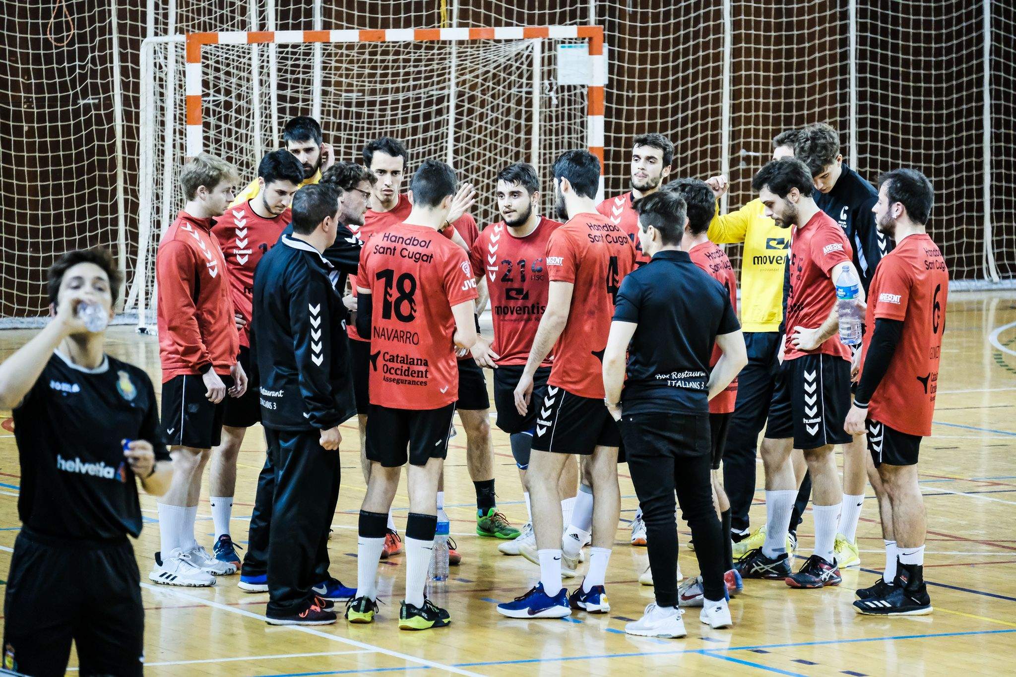 Partit 1a Nacional el C.H. Sant Cugat  contra C.H. La Salle Montcada. FOTO: Ale Gómez