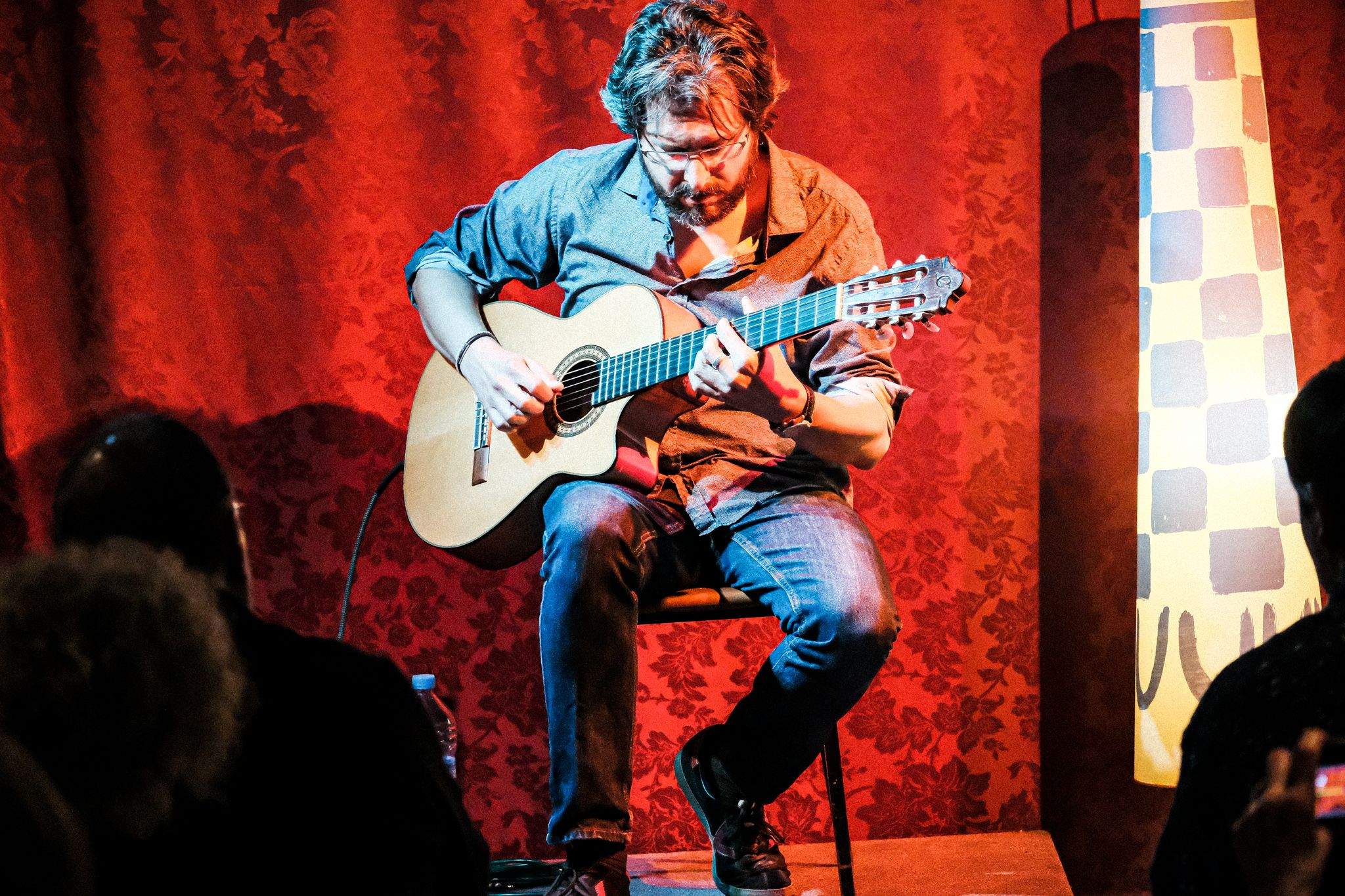 Concert d'Oriol Saltor a Cal Gerrer. FOTO: Ale Gómez