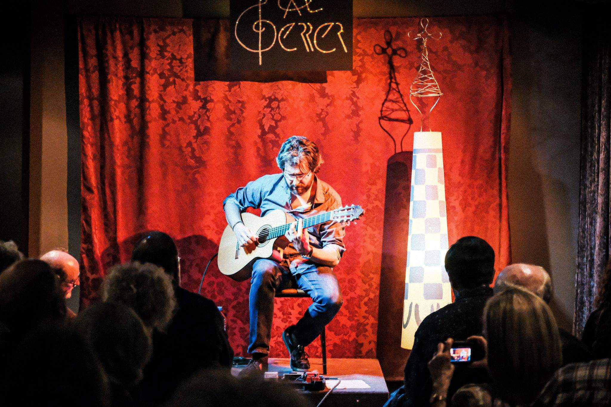 Concert d'Oriol Saltor a Cal Gerrer. FOTO: Ale Gómez