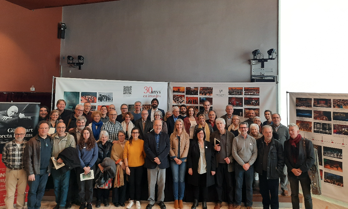 Presentació dels actes dels 30 anys de l'Orquestra Simfònica Sant Cugat FOTO: TOT Sant Cugat