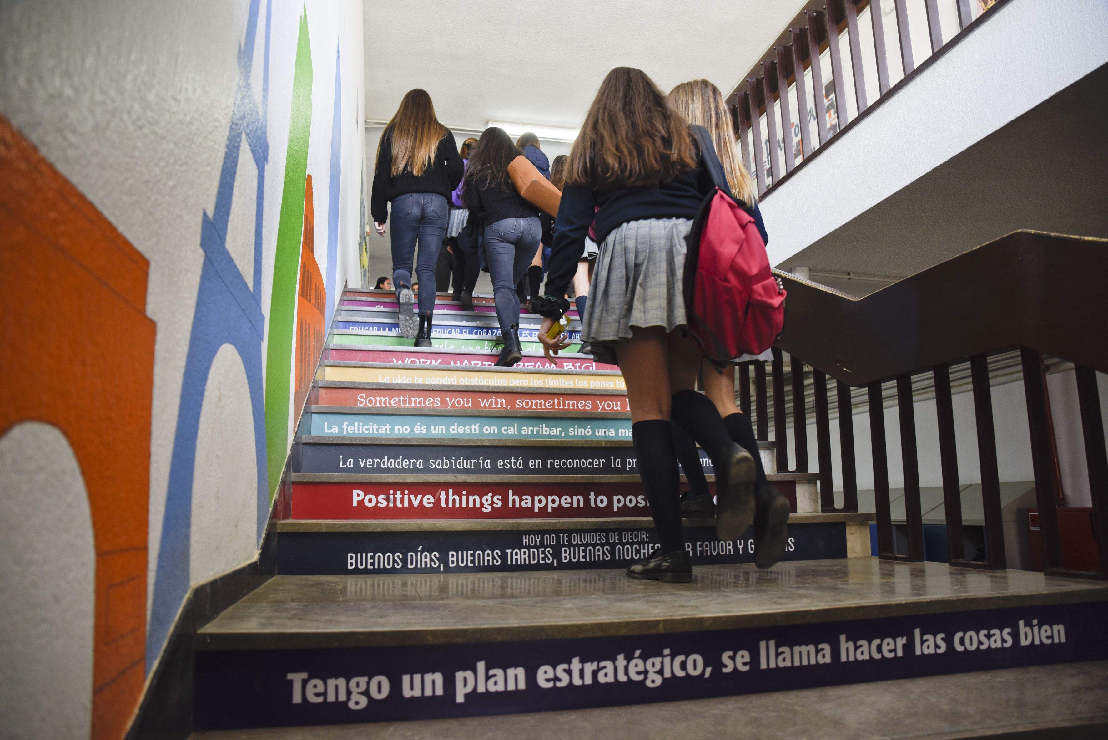 El col·legi Pureza María FOTO: B. MILLET