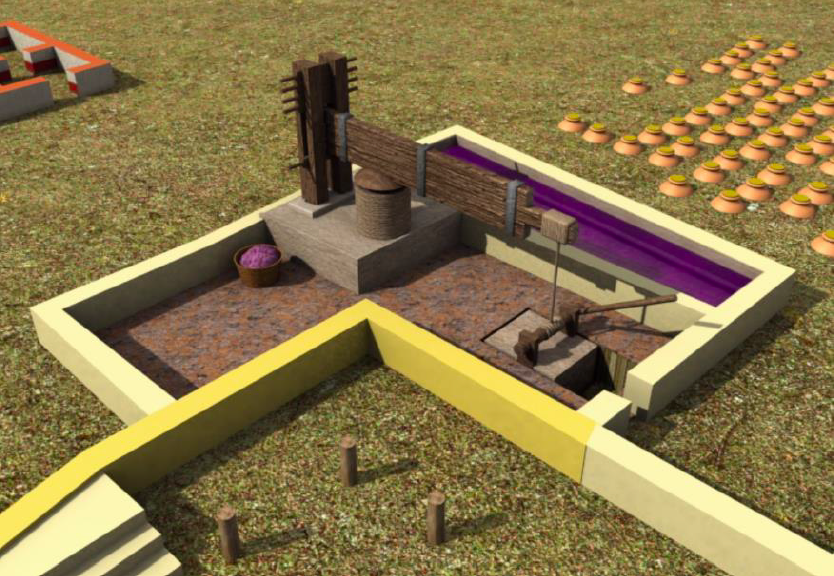 Una de les imatges en 3D dels plafons explicatius. FOTO: Cedida