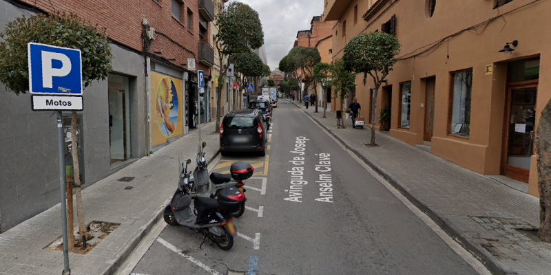 L'avinguda d'Anselm Clavé a Sant Cugat FOTO: Google Maps