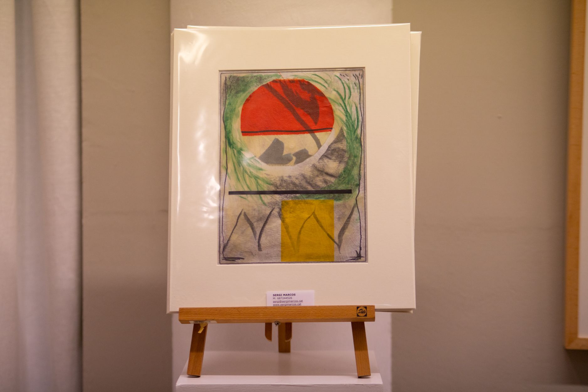 Exposició Lluis Ribas. Foto: Adrián Gómez.