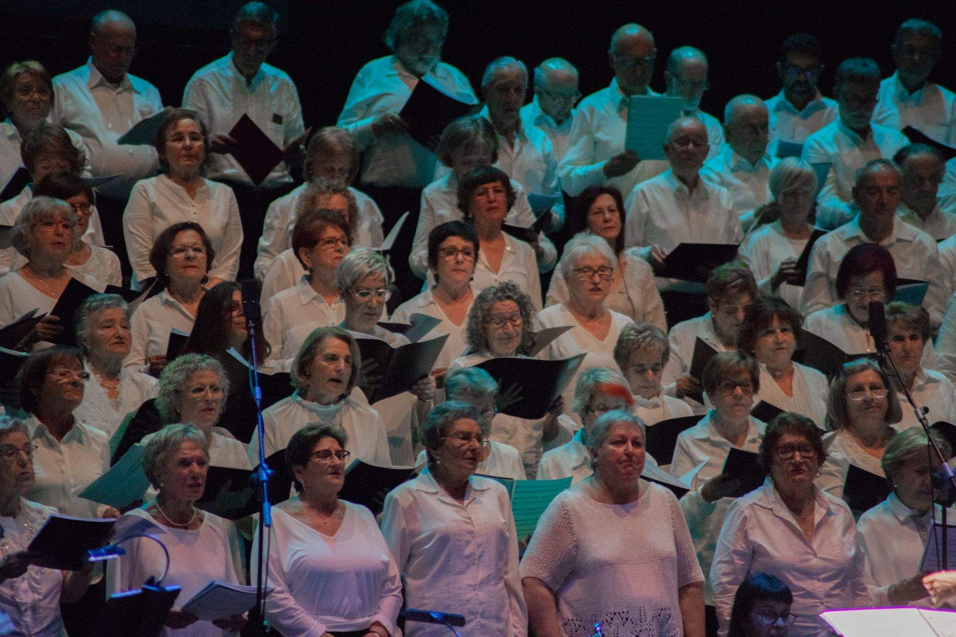 Canta Gran al Teatre –Auditori. Foto: Adrián Gómez