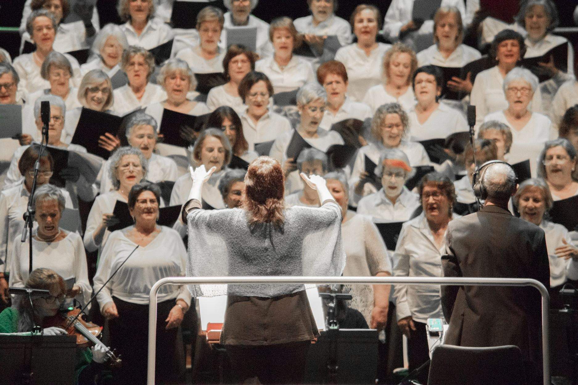 Canta Gran al Teatre –Auditori. Foto: Adrián Gómez