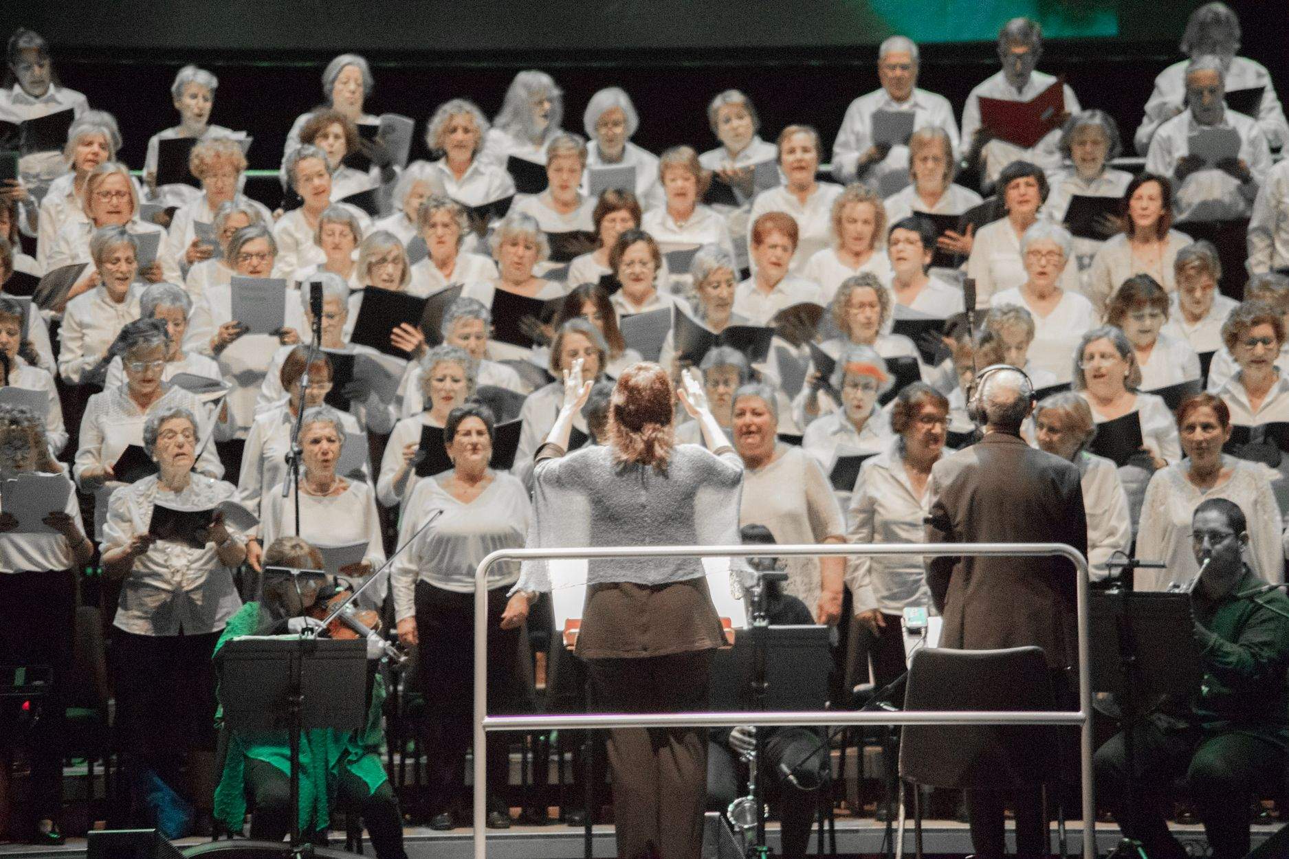 Canta Gran al Teatre –Auditori. Foto: Adrián Gómez