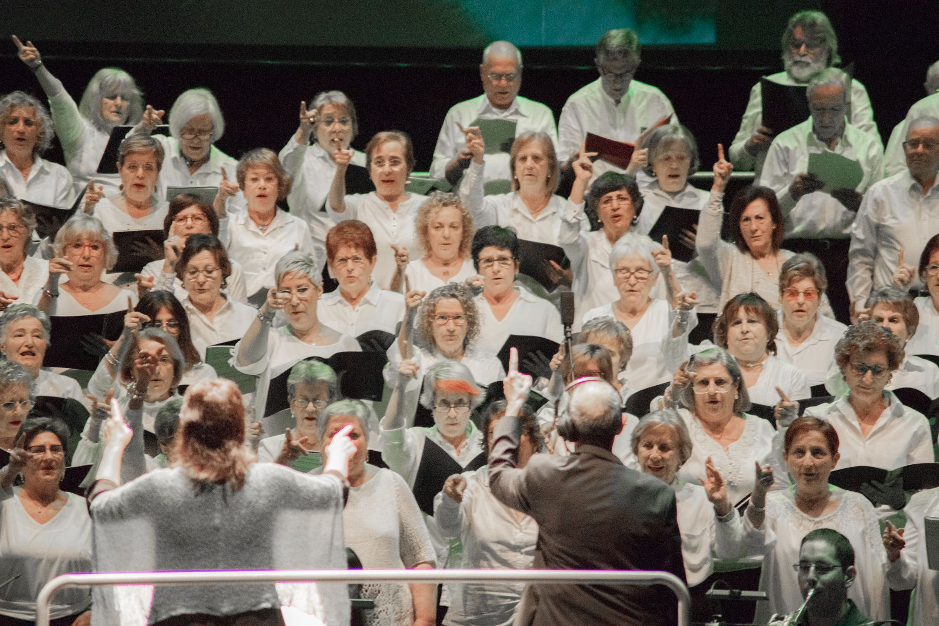 Canta Gran al Teatre –Auditori. Foto: Adrián Gómez