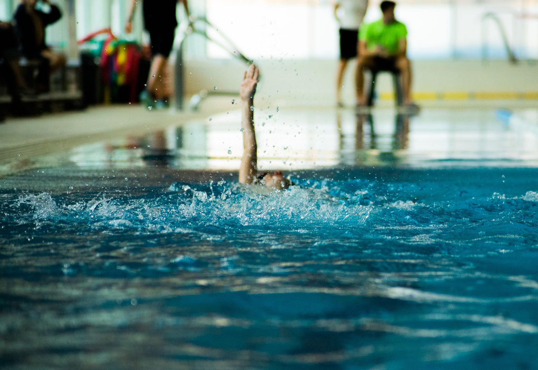 Campionat Natació Escolar. Foto: Adrián Gómez