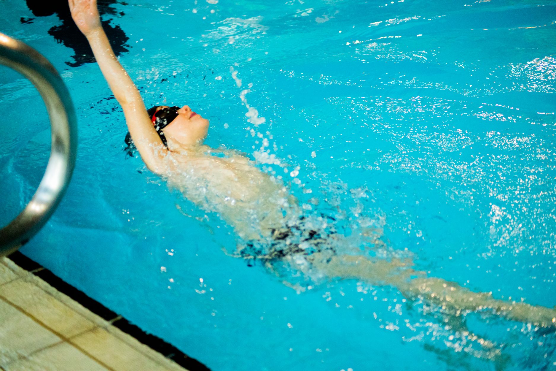 Campionat Natació Escolar. Foto: Adrián Gómez