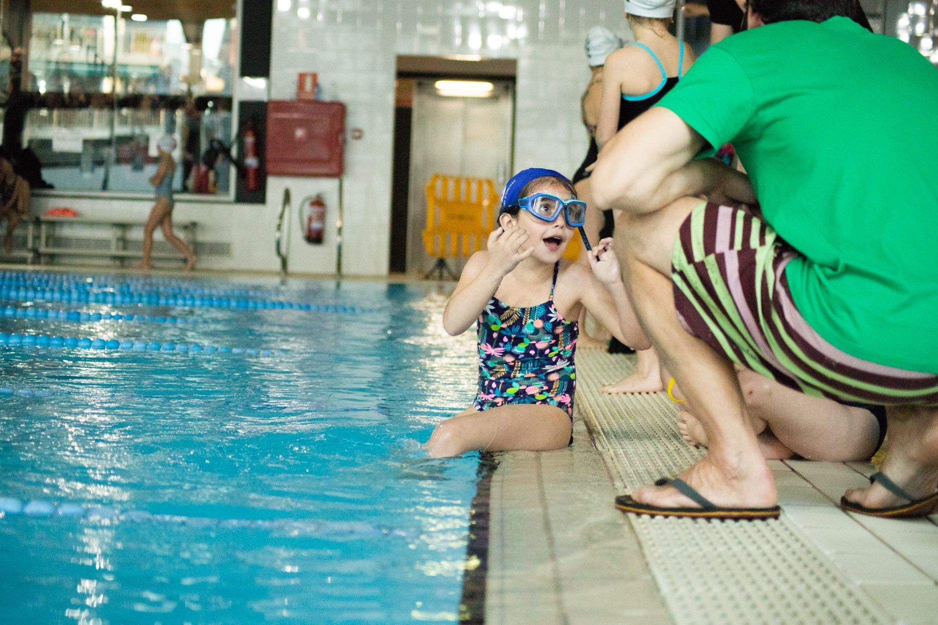 Campionat Natació Escolar. Foto: Adrián Gómez