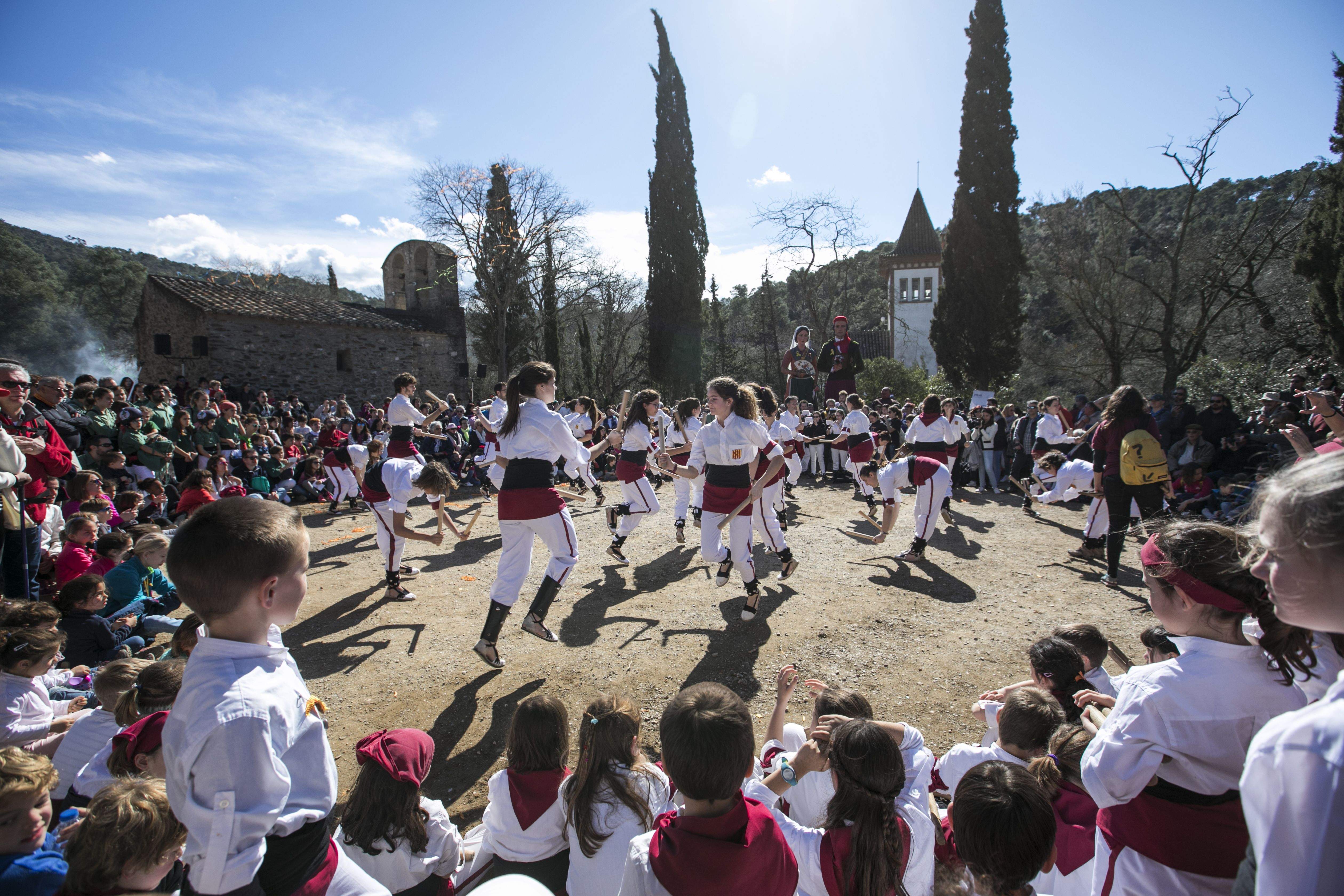 Una passada edició de la festa de Sant Medir. FOTO: Lali Puig