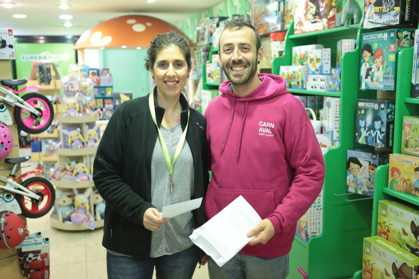 Concurs d'aparadors de Carnaval: Eurekakids. FOTO: Artur Ribera