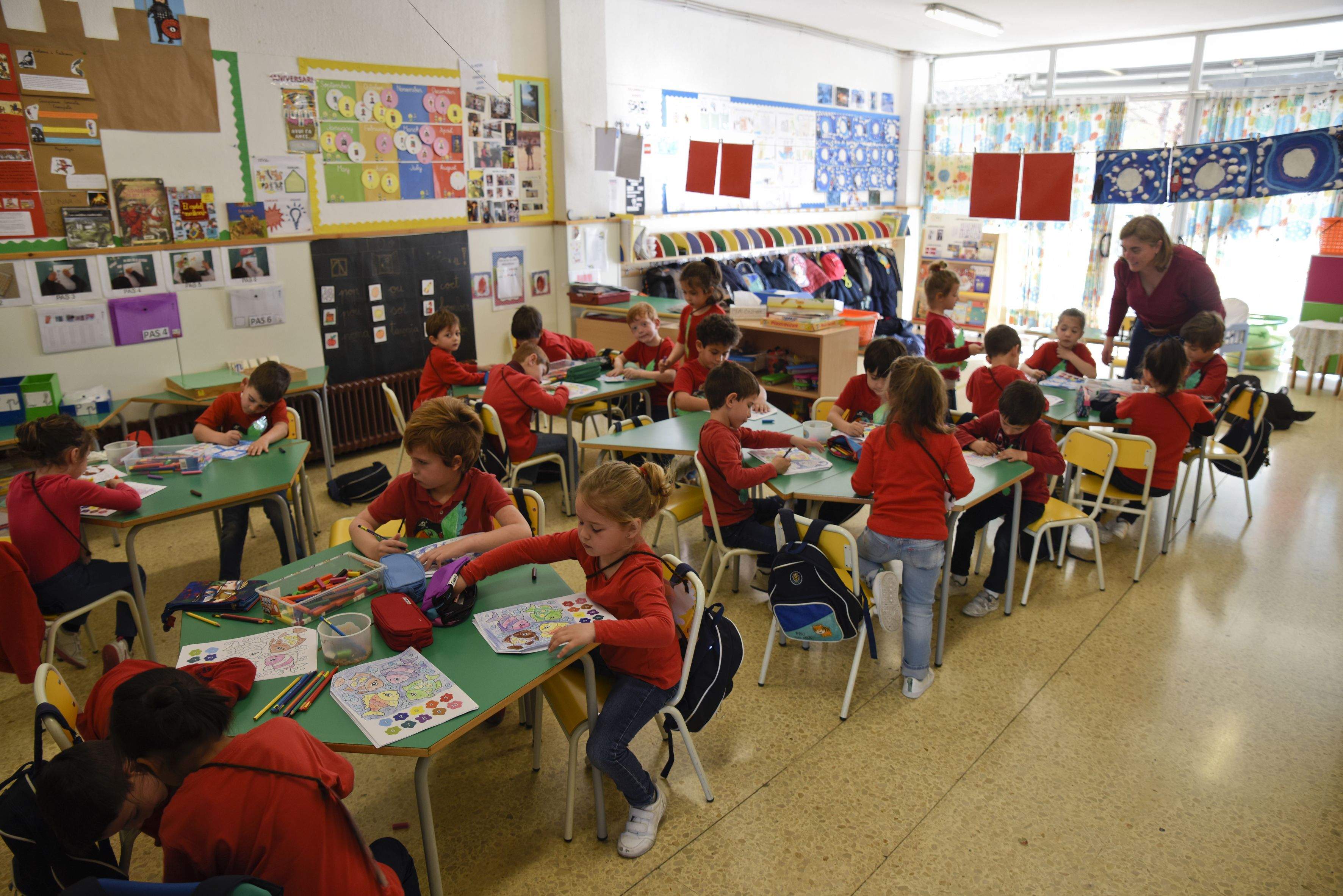  Els valors estan orientats al desenvolupament de cada alumne FOTO: arxiu