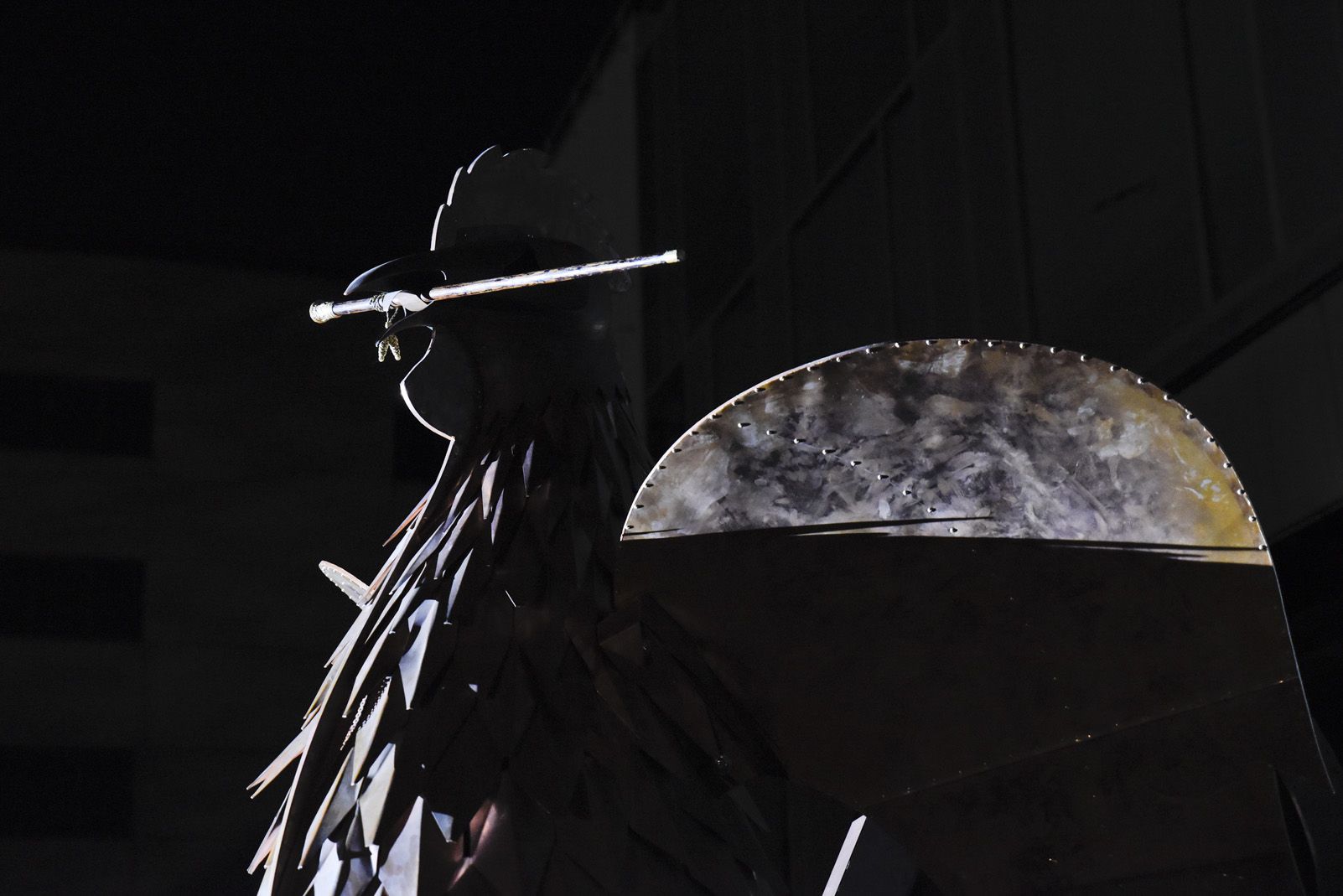 El Gall de Carnaval ja regna a Sant Cugat. FOTO: Bernat Millet