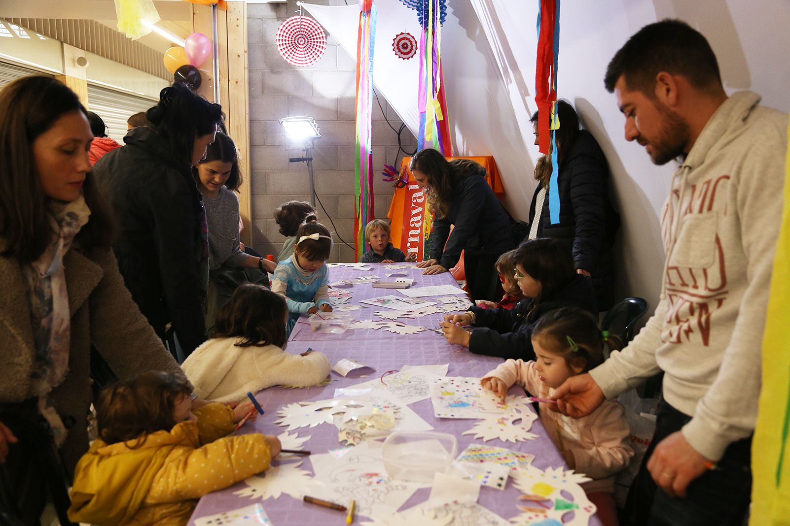 Tallers infantils a Volpelleres. FOTO: Anna Bassa